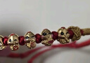 中國黃金（CHINA GOLD）五福金蛇黃金手鏈女足金轉(zhuǎn)運紅繩手串七夕情人節(jié)禮物送女友生日 足金五福金蛇編繩手鏈-烤漆【京速達】 曬單實拍圖