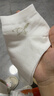 海瀾之家襪子男士襪子船襪男襪子純棉100%純棉襪休閑抗菌透氣短襪男 白/白/黑/黑/黑-抗菌 5雙 均碼 曬單實(shí)拍圖