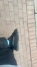 邦帛世鞋子男勞保鞋上班工作廚師鞋黑色休閑皮鞋百搭耐磨輕便爸爸運(yùn)動(dòng)鞋 黑色皮面運(yùn)動(dòng)鞋 41 曬單實(shí)拍圖