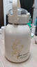 恩爾美（nRMEi）保溫杯大容量保冷女高顏值316不銹鋼新款鈴蘭花2000ml吸管大肚杯 鈴蘭花2000ml[智能顯溫+316內(nèi)膽] 曬單實(shí)拍圖