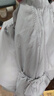 森馬（Semir）半身裙女抽繩防曬涼感寬松潮酷2025夏季新款質(zhì)感格子長(zhǎng)裙鹽系 晨灰20154 M 曬單實(shí)拍圖
