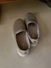 斯凱奇（Skechers）女鞋秋季淺口一腳蹬健步休閑運動(dòng)鞋舒適輕便懶人健步鞋124508 灰褐色/TPE 38 曬單實(shí)拍圖