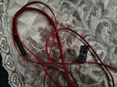 極度未知（HYPERX）云雀2電競?cè)攵接螒蚨鷻C有線有線3.5mm接口DW12E電競電腦手機吃雞嵌入式麥克風 【云雀2升級款】性能飆升丨紅色 曬單實拍圖