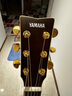 雅馬哈（YAMAHA）LL16/LS16/LLTA全單民謠吉他LL16D電箱單板加振加震舞臺演出木吉 LL16 ARE原木色全單電箱41英寸 曬單實(shí)拍圖
