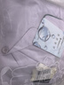 TEENIE WEENIE情侶睡衣棉刺繡翻領(lǐng)家居服套裝 丁香紫【海鹽假日】女款開(kāi)襟 M 曬單實(shí)拍圖