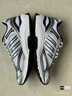 adidas「尋光者」SPIRITAIN 2.0厚底網(wǎng)面老爹鞋阿迪達斯輕運動   白色/金屬銀/黑色   40 曬單實拍圖