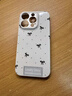 棒棒冰氣質(zhì)ins蝴蝶結波點(diǎn)iPhone14蘋(píng)果手機殼15硅膠16適用13pro max軟女 16promax 椰白 簡(jiǎn)標波點(diǎn)結 曬單實(shí)拍圖