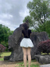 邦帛世花苞短裙女春夏季2025新款裙褲防走光高腰a字半身蓬蓬燈籠裙子 花苞裙【白-】 M 推薦【85斤-110斤】 曬單實(shí)拍圖