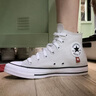 匡威（Converse）官方 All Star男女高幫復(fù)古帆布鞋休閑板鞋A15023C A15023C 38 曬單實(shí)拍圖