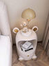 棕櫚樹(shù)奶油風(fēng)小熊臺燈擺件臥室兒童房床頭小夜燈裝飾品氛圍燈生日禮物 可愛(ài)熊臺燈擺件-棕色 曬單實(shí)拍圖