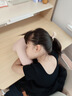 可韻（CORY）午睡枕小學(xué)生抱枕兒童趴睡枕頭便攜午覺(jué)成人辦公室午休神器 粉 曬單實(shí)拍圖