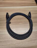 綠聯(lián)超六類網(wǎng)線 CAT6A類純銅萬(wàn)兆成品編織線2米 家用電腦網(wǎng)絡(luò)寬帶連接跳線8芯雙絞線兼容2.5g黑色35801 曬單實(shí)拍圖