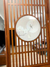 如庭新中式屏風(fēng)雙面刺繡實(shí)木客廳隔斷進(jìn)門(mén)入戶(hù)玄關(guān)原木座屏飛黃騰達 胡桃木/每平方價(jià) 整裝 曬單實(shí)拍圖