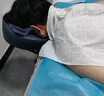 懸浮按摩支架家用按摩床可折疊便攜式美容床艾灸術(shù)后恢復(fù)面枕支架 預(yù)售【套裝】按摩支架+松石綠面枕 曬單實(shí)拍圖