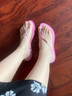 havaianas哈唯納2025春夏新品仙女風(fēng)條帶平底法式優(yōu)雅涼鞋夏海邊度假外穿 9321-亮粉紅 37 37-38巴西碼 曬單實(shí)拍圖