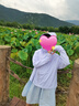 迪士尼女童防曬衣夏季冰絲防曬服朱迪連帽外套涼感透氣PBZPY3103 紫 150 曬單實(shí)拍圖