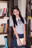 小野七天學(xué)院風(fēng)jk制服套裝女夏季新款小個子純欲藍(lán)色條紋襯衫百褶裙三件套 藍(lán)條紋+領(lǐng)繩+藏青色裙子 S 建議80-90斤 曬單實拍圖