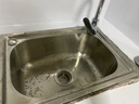 名爵（MEJUE）水槽洗菜盆小單槽冷熱水龍頭套裝304不銹鋼廚房淘菜洗碗池Z-02401 曬單實(shí)拍圖