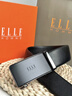 ELLE HOMME法國品牌男士皮帶扣頭自動扣腰帶卡扣褲帶扣合金商務(wù)休閑3.5cm寬 902070槍色單扣頭 3.5cm 寬的卡槽帶身通用 曬單實(shí)拍圖