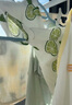貝瑞加（Babyprints）新生兒包屁衣2件裝純棉嬰兒三角爬服夏季短袖連體衣A類(lèi)內(nèi)衣 綠52 曬單實(shí)拍圖