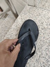李寧（LI-NING）人字拖鞋男女游泳防滑拖鞋夏季外穿軟底洗澡防臭防水款沙灘鞋41碼 曬單實(shí)拍圖