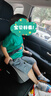 怡戈（Ekobebe）兒童安全座椅增高墊3-12歲大童車載汽車便攜式坐墊簡易008X耀石灰 曬單實拍圖