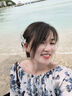 三彩2025夏季新款寬松收腰純棉牛仔褲顯瘦闊腿翻邊短褲女 曬單實(shí)拍圖