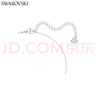 施華洛世奇（SWAROVSKI）Hyperbola項(xiàng)鏈女繩結(jié)吊墜輕奢小眾送女友女七夕禮物 鍍白金色5646724 曬單實(shí)拍圖