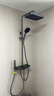 九牧（JOMOO）花灑套裝琴鍵按摩噴槍除垢頂噴水愈精靈淋浴器36668-882/HBS-1 曬單實拍圖