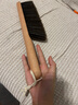 掃床刷家用軟毛除塵神器木把桌面臥室床上掃灰衣物除毛清潔刷子 櫸木大床刷*1 曬單實(shí)拍圖
