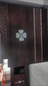 空匠新中式沙發(fā)客廳冬夏兩用烏金木沙發(fā)科技布三人位廣東佛山實(shí)木沙發(fā) 【烏金木實(shí)木沙發(fā)/送坐墊抱枕】 三人位 曬單實(shí)拍圖