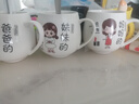 暢印水杯親子杯Q杯爺爺奶奶杯子一家人陶瓷杯外公外婆杯子家庭水杯 4個Q杯:爸媽姐妹(加勺子) 曬單實拍圖