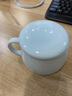 昌南 茶杯陶瓷帶過(guò)濾帶蓋景德鎮影青單杯子家用辦公泡茶杯 禪意蓮心 曬單實(shí)拍圖