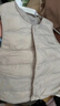 波司登（BOSIDENG）25新款輕薄羽絨服男女兒童5A抗菌90絨百搭休閑內搭短款經(jīng)典馬甲 灰燕麥7441囤貨拍大 165 /84A 約 155-165cm 54kg 曬單實(shí)拍圖