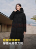 波司登（BOSIDENG）冬季羽絨服女款長(cháng)款可脫卸帽加厚冬新國標90絨商場(chǎng)同款修身外套 【店長(cháng)推薦】黑色8056 S 160/84A 體重約110-130斤 曬單實(shí)拍圖