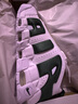 耐克（NIKE）男鞋AIR MORE UPTEMPO運動(dòng)鞋籃球鞋 FZ3055-102 42 曬單實(shí)拍圖