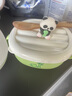 如山寶寶輔食碗嬰幼兒吃飯專用316L不銹鋼吸盤碗兒童防燙隔熱餐具 曬單實拍圖