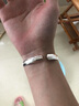 溥畔純銀手鐲9999女實心推拉開口足銀手鏈女手環(huán)銀鐲子送女友媽媽手鐲 KZD999銀貴妃開口手鐲+證書 22.98克精品實心限時一折 曬單實拍圖