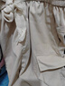 棒球手（Baseman）工裝短褲男士夏季外穿多口袋日系潮流大褲衩寬松涼感休閑五分褲子 米白色 XL【建議135-155斤】 曬單實(shí)拍圖