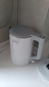 美的（Midea）電熱水壺煮水壺家用小型電燒水壺 0涂層食品級(jí)304不銹鋼雙層防燙無縫內(nèi)膽1.5升容量 1566 曬單實(shí)拍圖