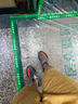 阿迪達(dá)斯Yeezy350夏日透氣椰子男女休閑鞋HQ7045 43 曬單實(shí)拍圖