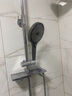 OQD德國(guó)淋浴增壓花灑噴頭過(guò)濾美膚加壓浴室洗澡大面板套裝 電鍍銀丨大面板花灑+支架+1.5m管 過(guò)濾美膚丨15CM增壓大面板淋浴 曬單實(shí)拍圖