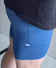 Flipbelt飛比特男士袋鼠褲3.0緊身壓縮褲跑步透氣吸濕排汗 元素藍 M  曬單實拍圖