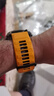 佳明（GARMIN）靚橙/墨灰拼色硅膠快拆表帶26mm,適用F8(51mm)/安奪3 曬單實(shí)拍圖