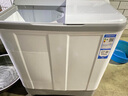 海爾（Haier）10公斤大容量半自動(dòng)雙缸洗衣機(jī)家用雙品質(zhì)電機(jī)超凈洗洗脫分離家電國家以舊換新雙缸XPB100-729S 【雙桶】大容量+颶風(fēng)水流729S旗艦款 曬單實(shí)拍圖