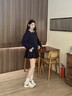 Rewi國際奢侈品牌厚底復(fù)古阿甘鞋女2025最新款小個(gè)子百搭內(nèi)增高德訓(xùn)鞋 米黑色[四季款]9CM[4+5]最高 38 曬單實(shí)拍圖