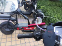 GISAEV摩托車后視鏡座多功能擴(kuò)展桿電動(dòng)車倒車鏡橫桿支架加裝射燈拓展桿 【紅色】 多功能擴(kuò)展桿 曬單實(shí)拍圖