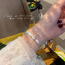 MEXNIA奢侈品飾品鳳凰銀手鐲女實心足銀民族風手飾520禮物送女友送老婆 曬單實拍圖