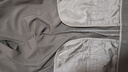 羅蒙（ROMON）休閑褲男夏季潮流西褲冰感寬松通勤商務(wù)彈力百搭褲子男 黑32 曬單實拍圖