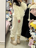 睡衣女秋冬女2025年新款珊瑚絨加絨加厚家居服保暖寬松圓領(lǐng)套裝女 奶白色 【睡衣套裝 奶fufu上衣+褲子】 均碼 【推薦80-130斤】 曬單實(shí)拍圖
